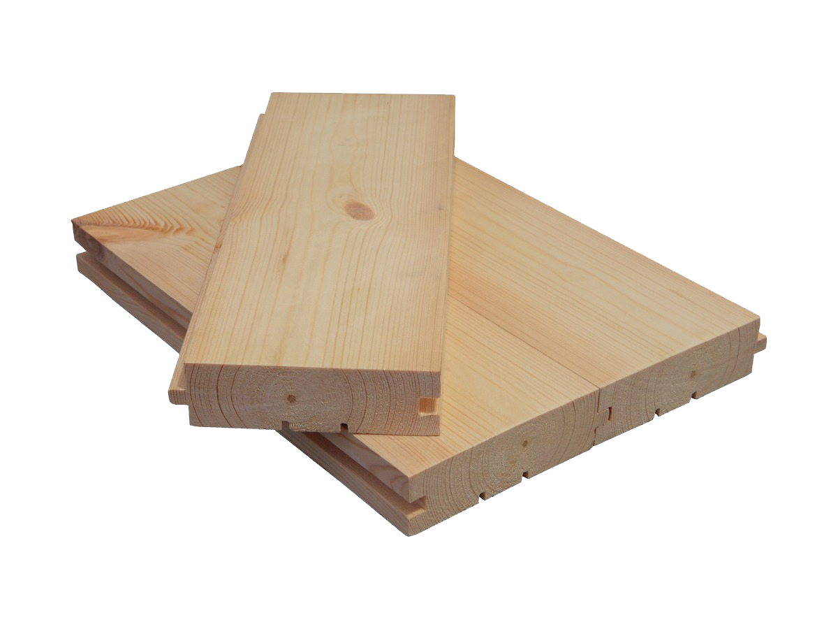Planed floorboards